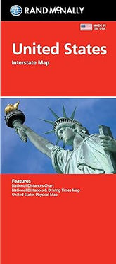 Rand McNally United States Interstate Map